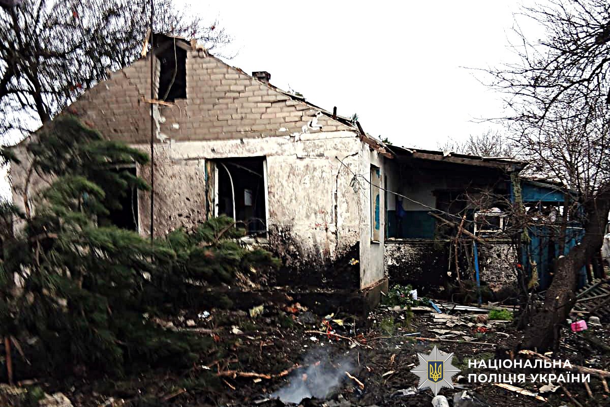 Зруйнований будинок