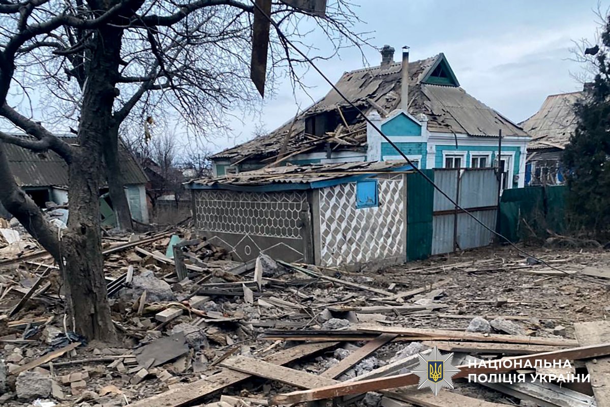 Пошкоджений будинок