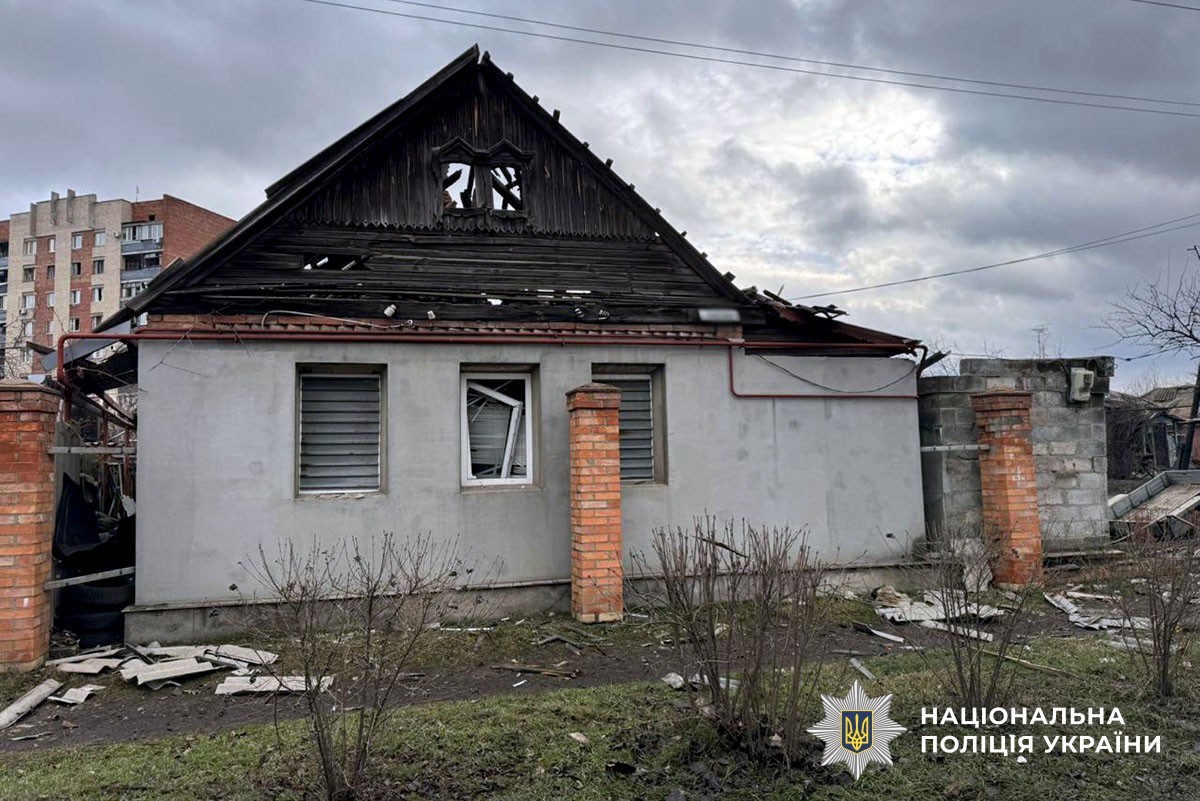 Пошкоджений будинок