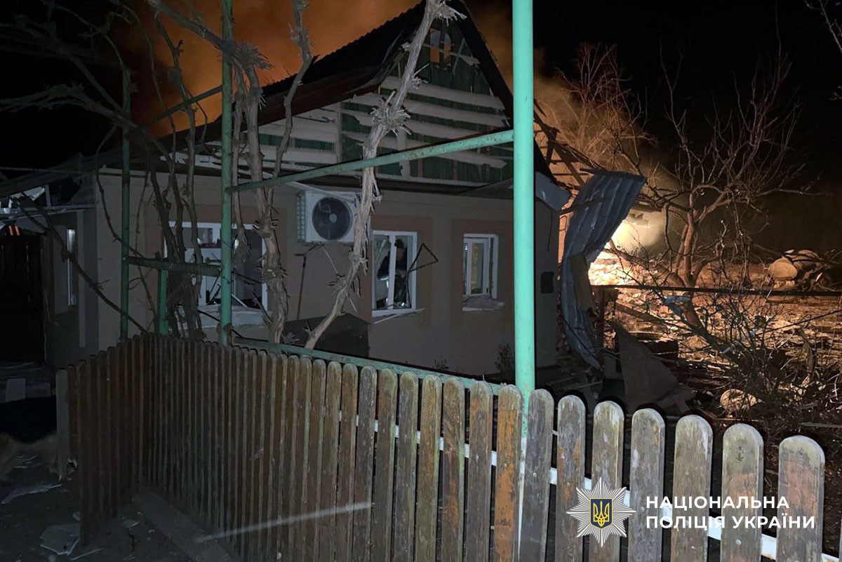 Пошкоджений будинок