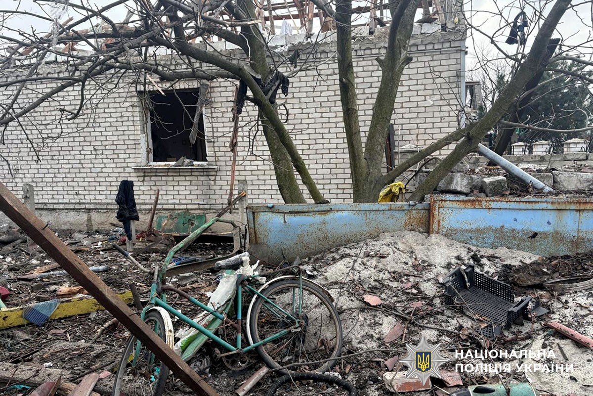 Пошкоджений будинок