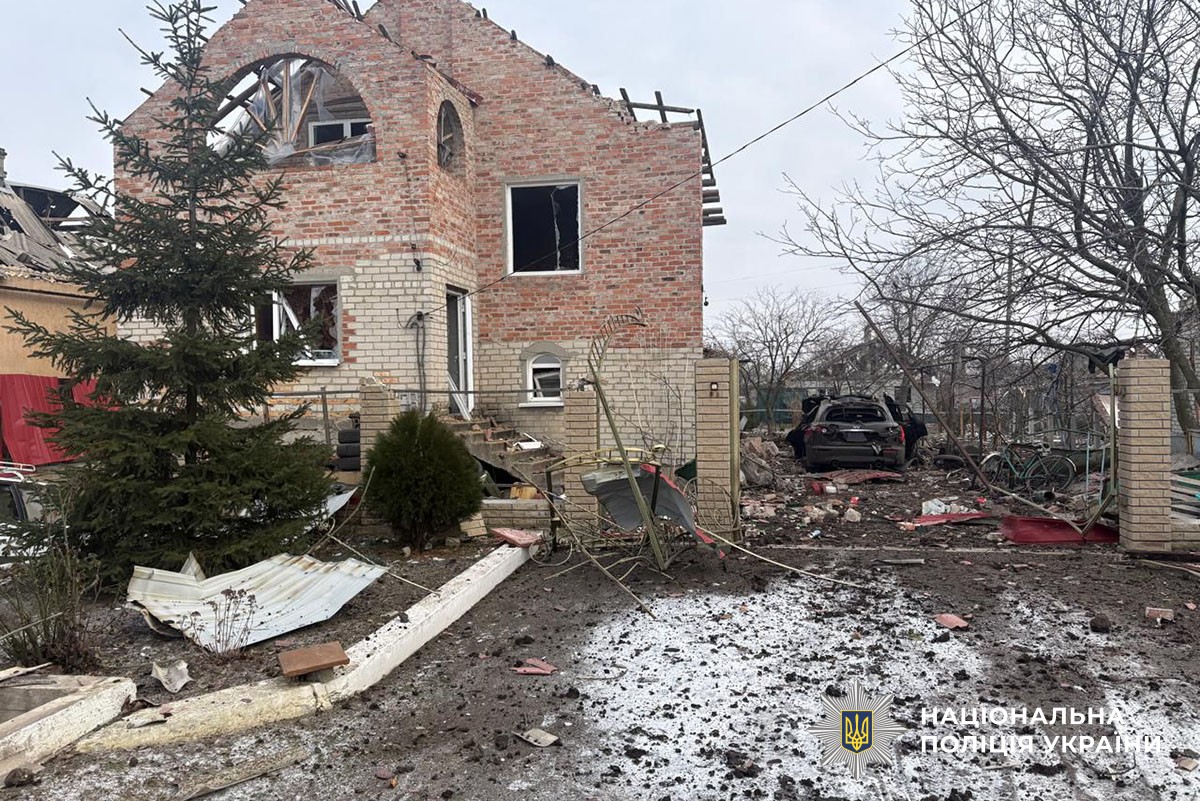 Пошкоджений будинок