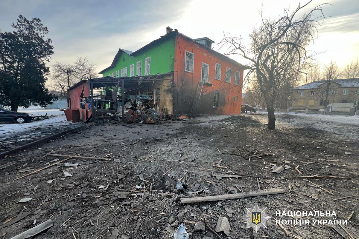 Пошкоджений будинок