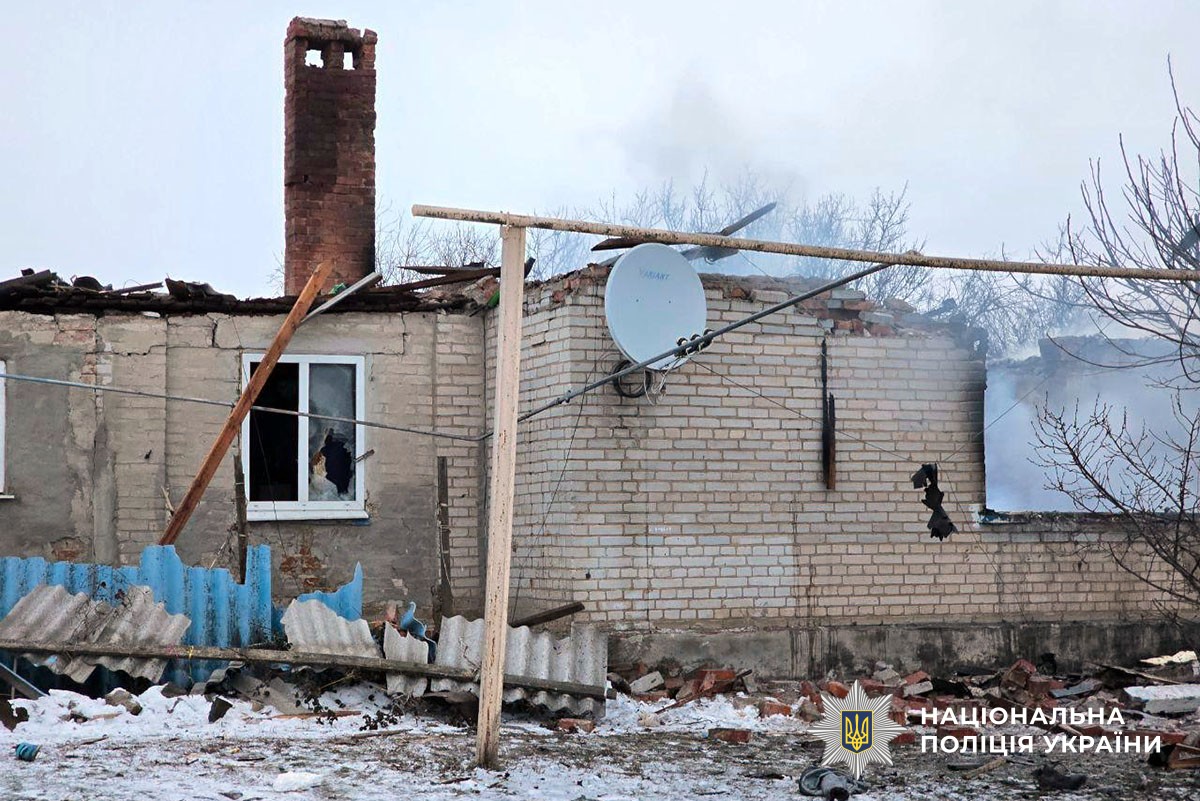 Пошкоджений будинок