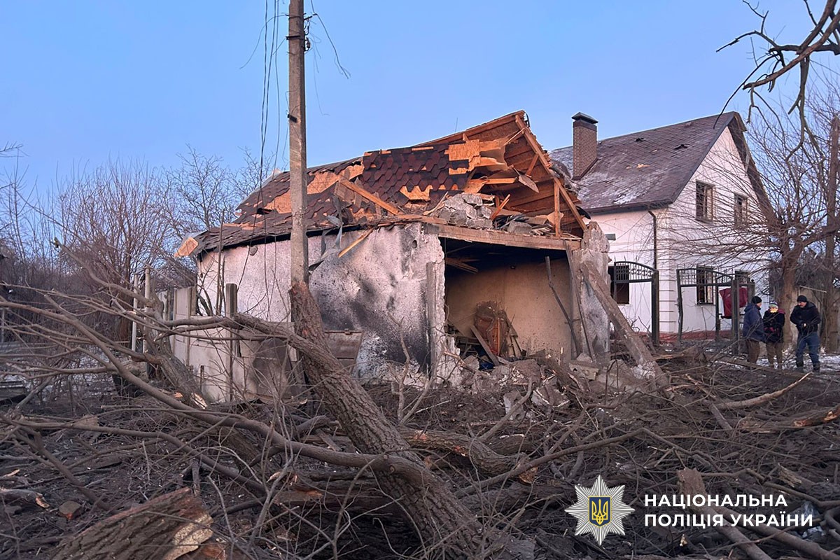 Пошкоджений будинок