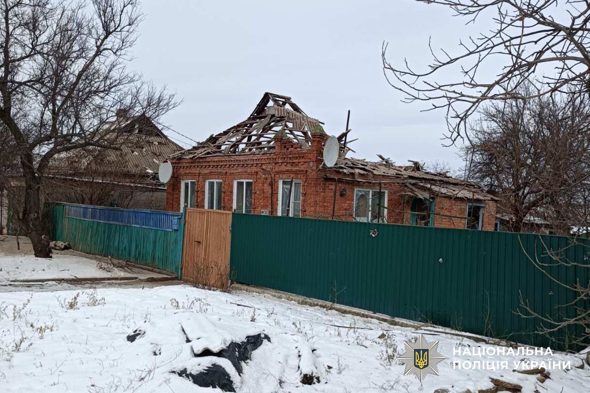 Пошкоджений будинок