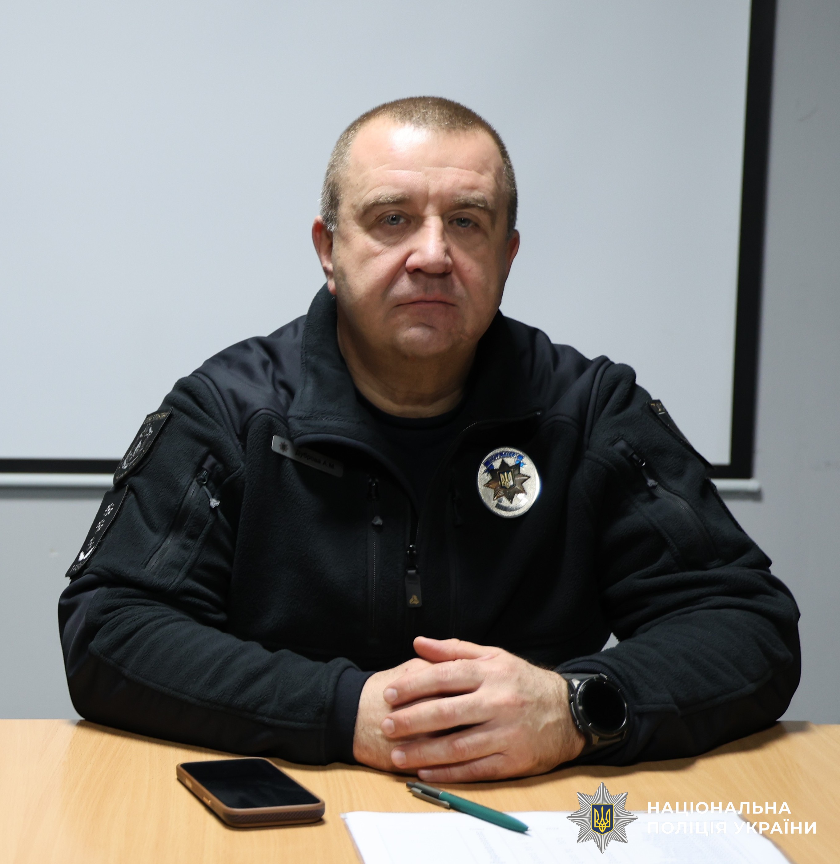 Керівник поліції області Андрій Дуброва