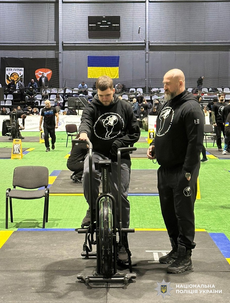 Кирило Гиндич бере участь заїздах на AirBike