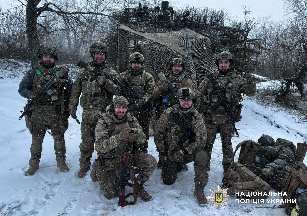 Бійці батальйону поліції особливого призначення (стрілецький)