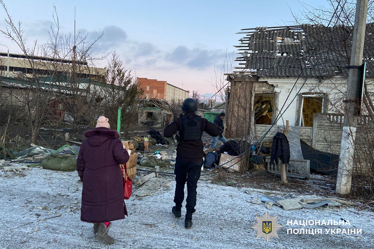 Зруйнований будинок