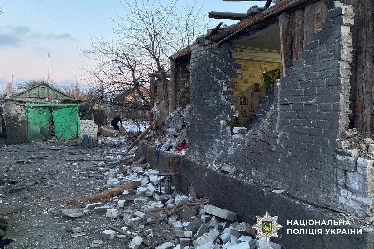 Зруйнований будинок