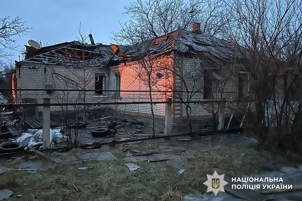 Пошкоджений будинок