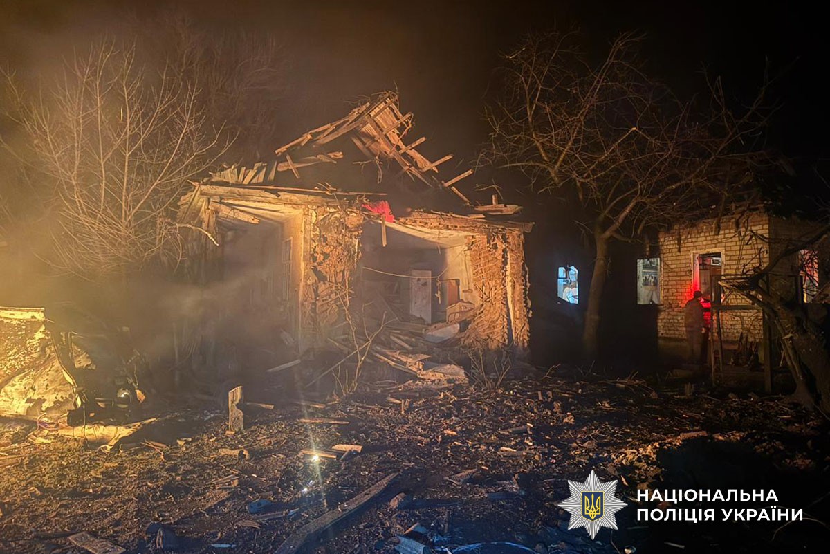 Зруйнований будинок