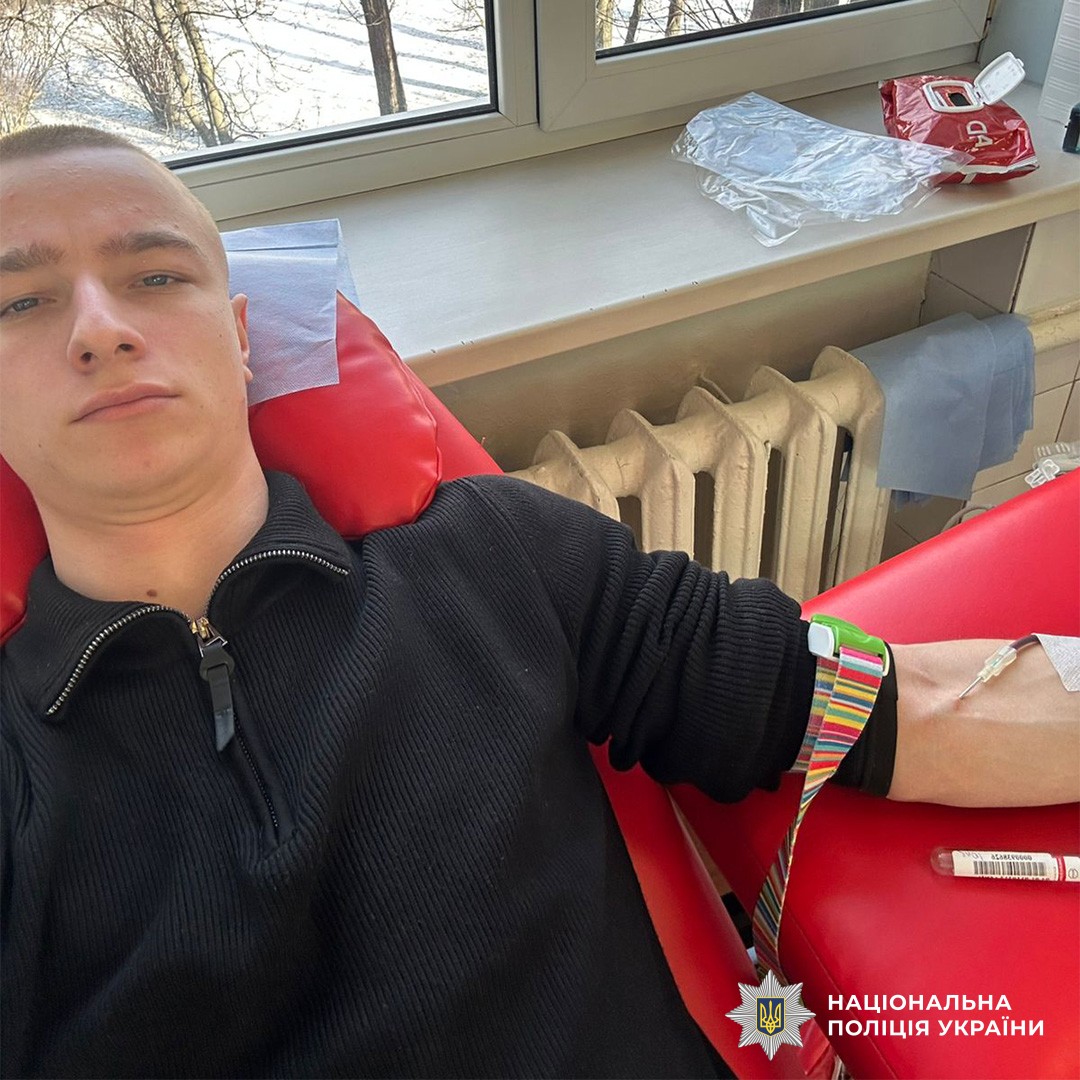 Поповнення банку крові для Сил оборони та цивільних