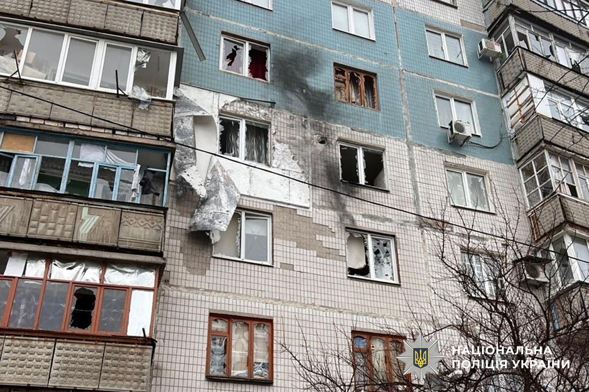 Пошкоджена багатоповерхівка