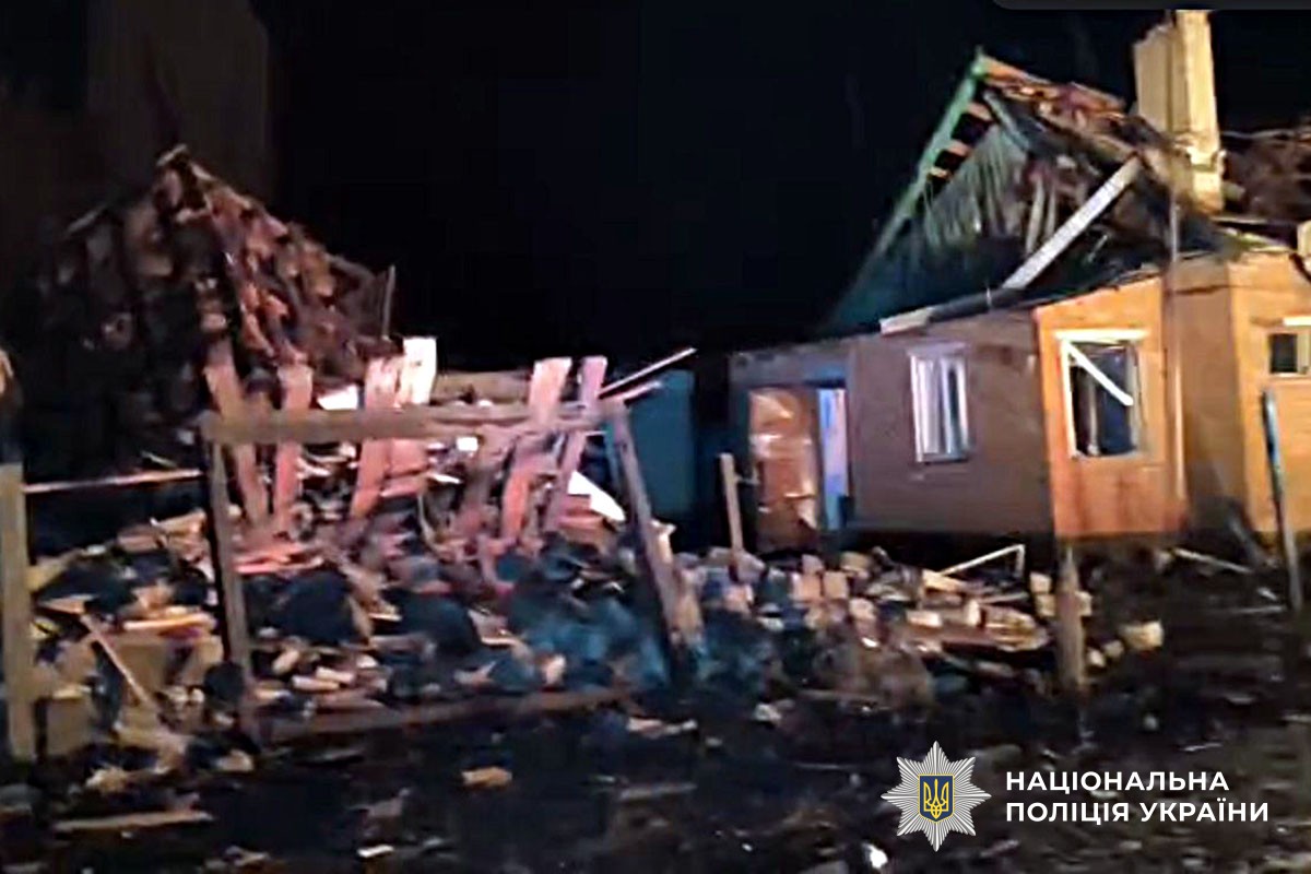 Пошкоджений будинок