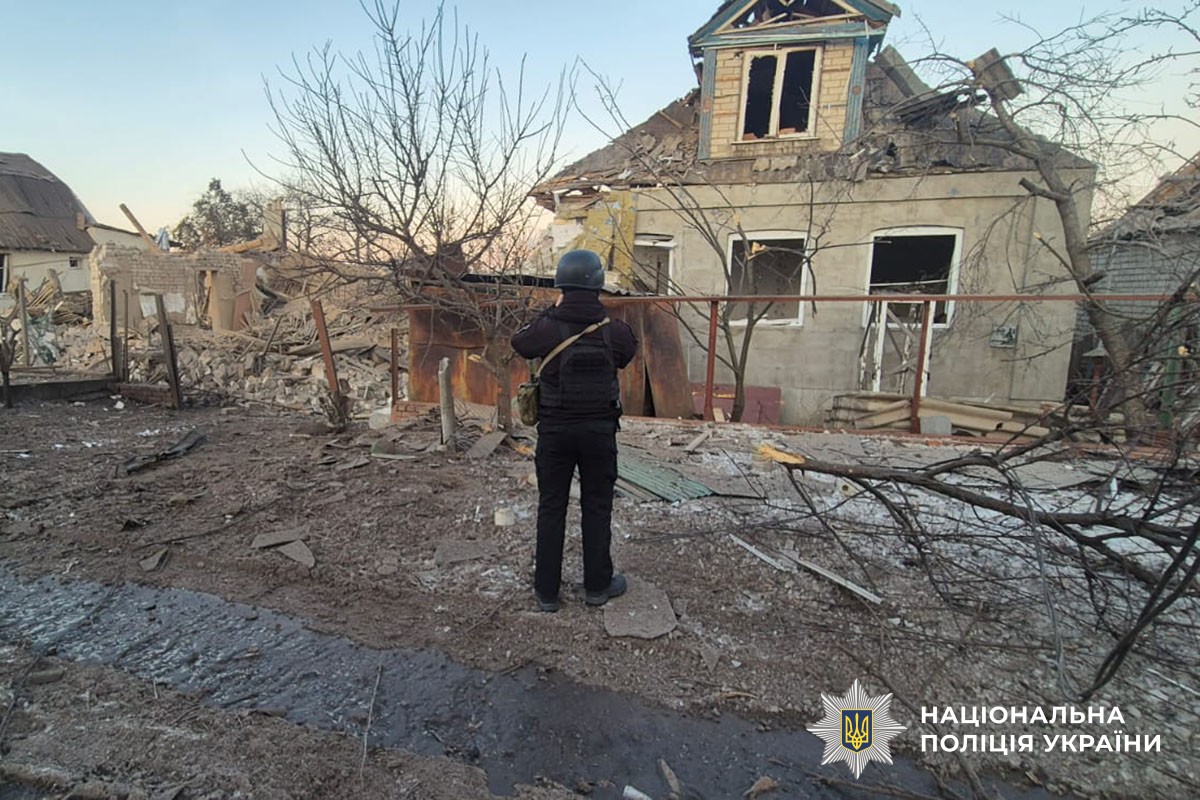 Пошкоджений будинок