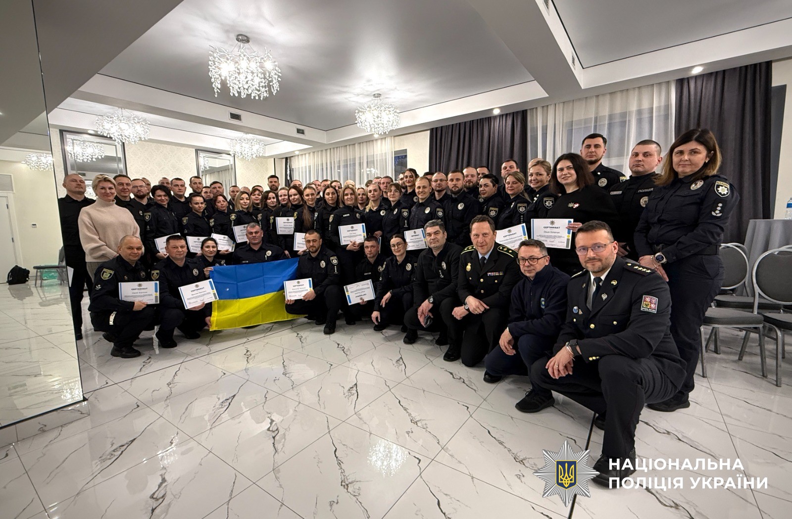 Кризові комунікації та взаємодія з ветеранами: поліція масштабує навчання для поліцейських-інструкторів по Україні