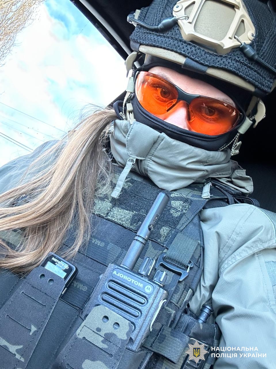 Поліцейська спецпідрозділу КОРД