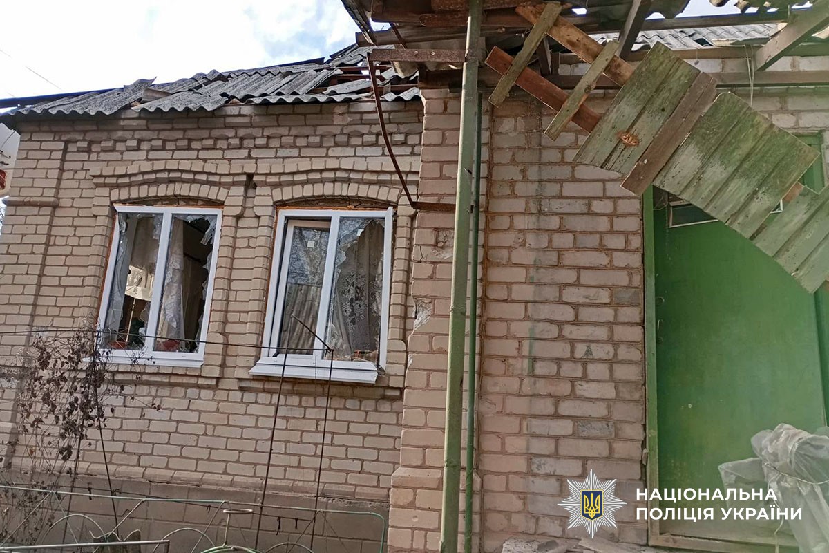 Пошкоджений будинок