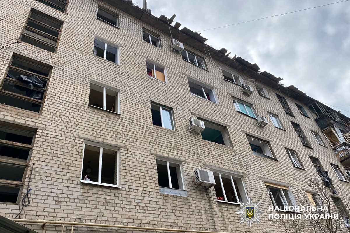 Пошкоджений будинок