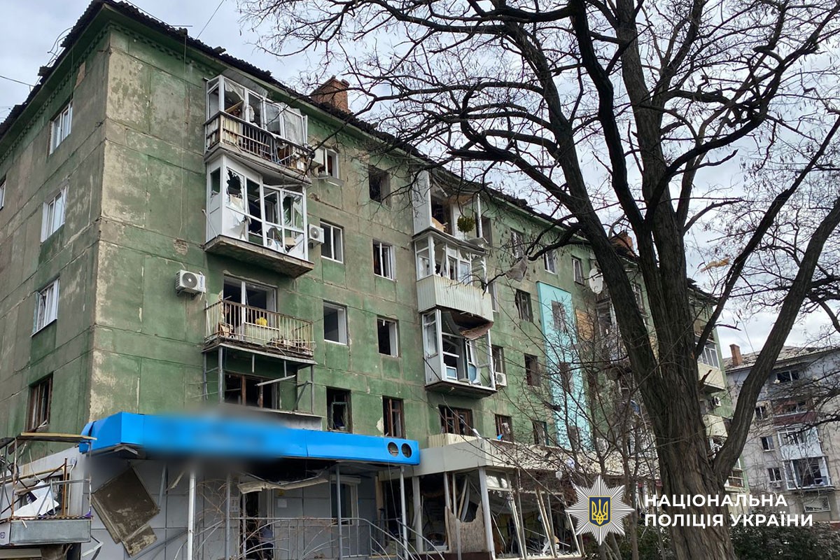 Пошкоджений будинок