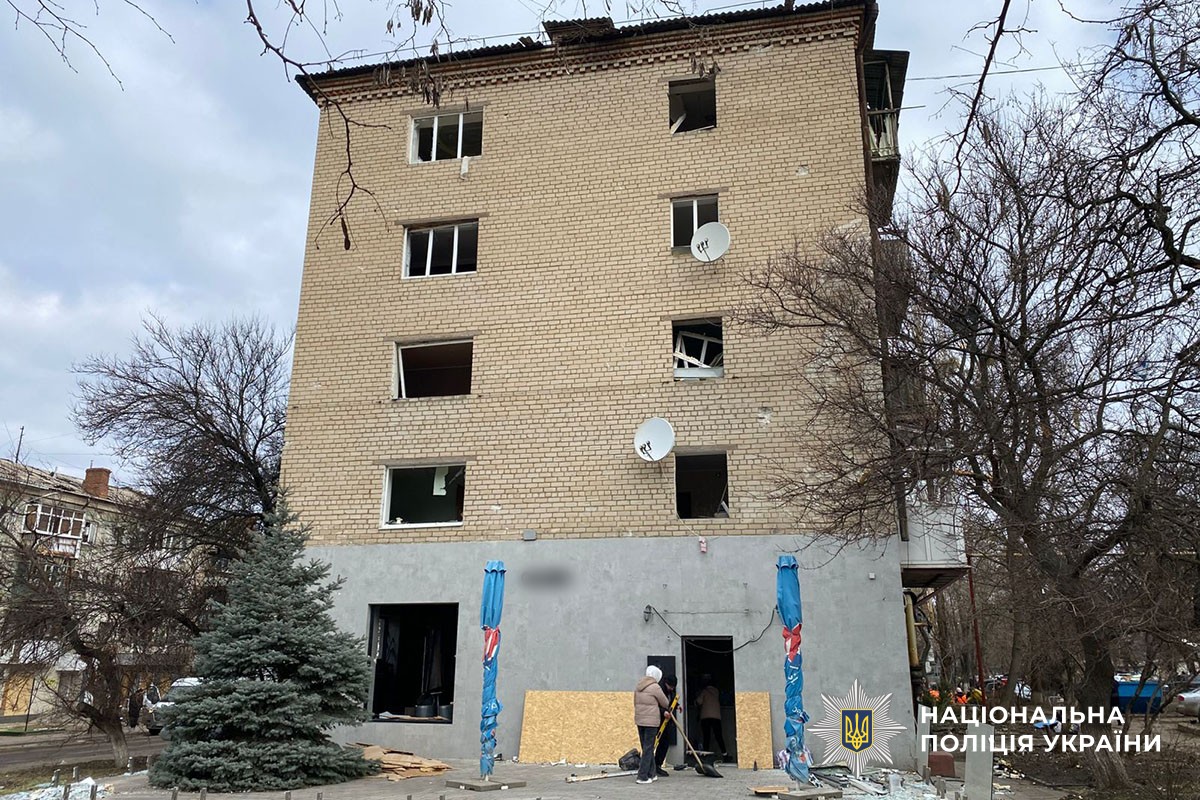 Пошкоджений будинок