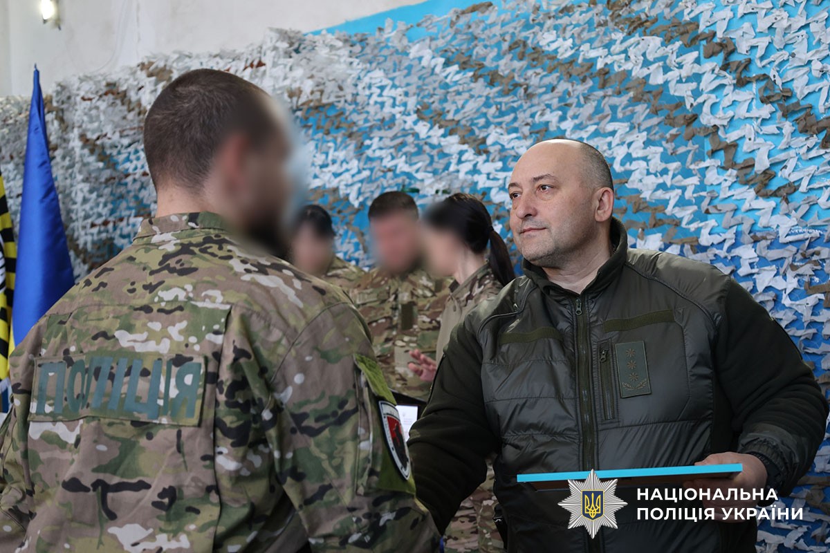 Нагородження бійців стрілецького батальйону поліції Донеччини