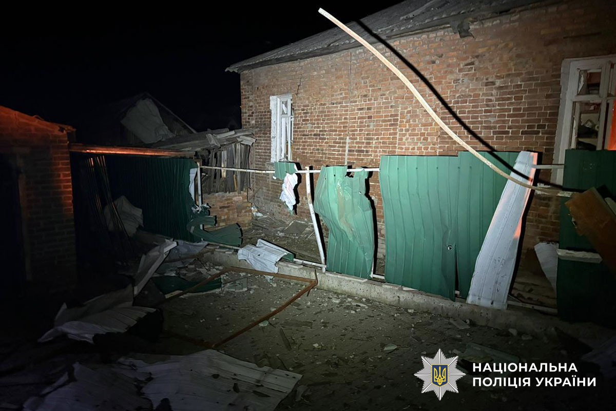 Зруйнований будинок