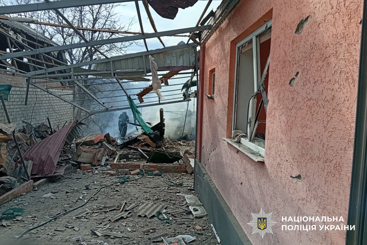 Пошкоджений будинок