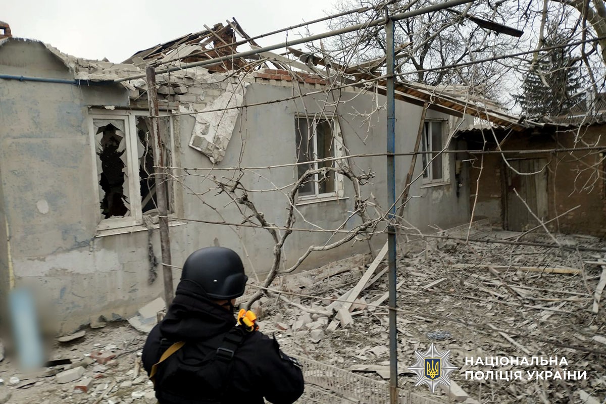 Зруйнований будинок