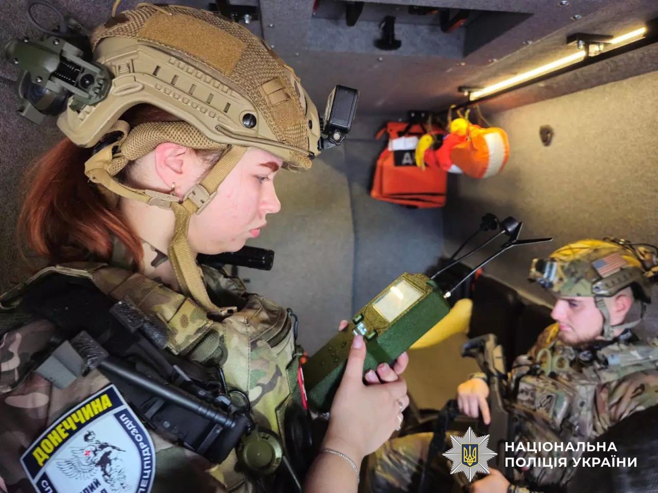 Поліцейська Анастасія Трубнікова