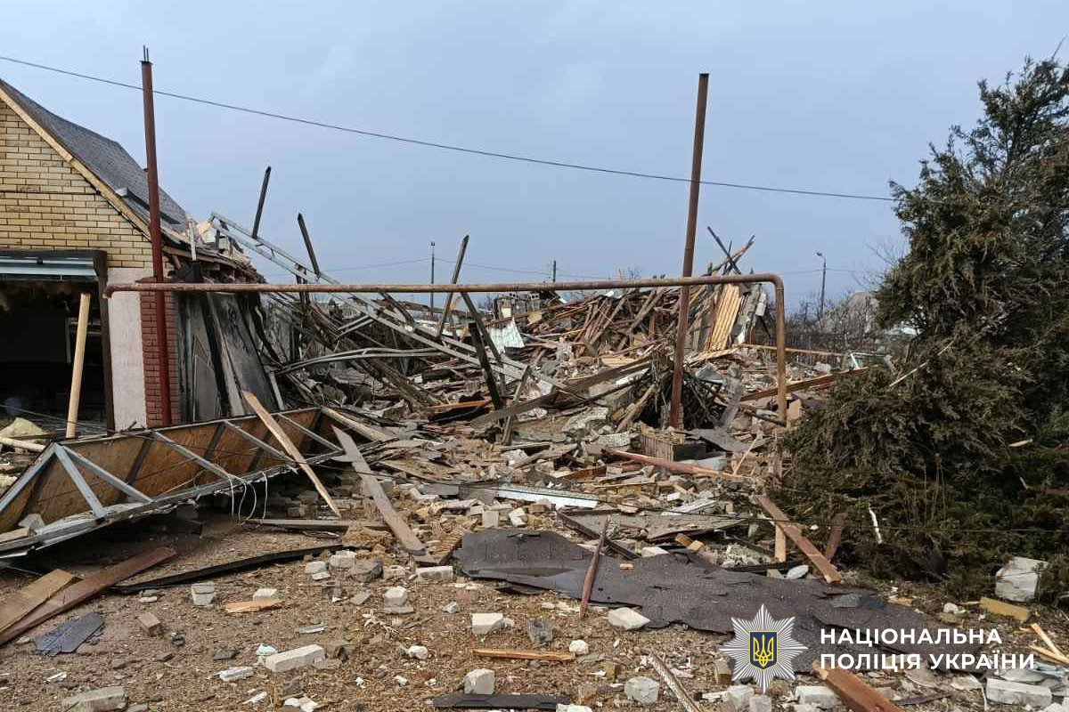 Зруйнований будинок