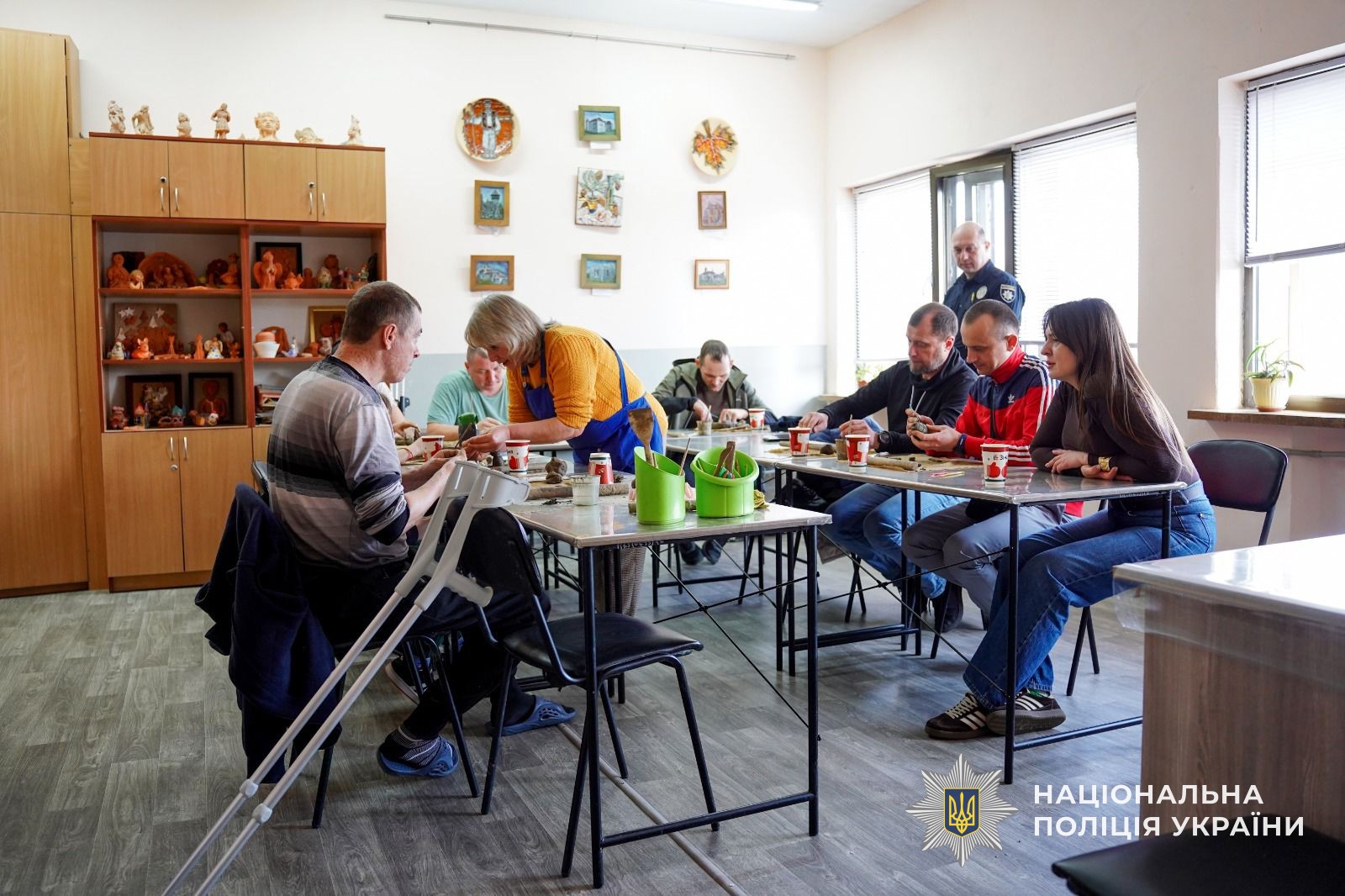 Поліцейські Закарпаття провели сеанс реабілітації для ветеранів