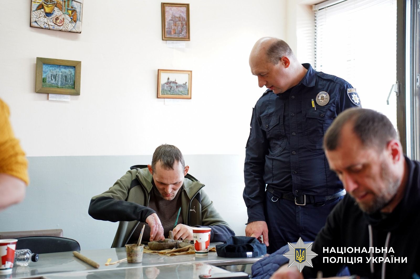 Поліцейські Закарпаття провели сеанс реабілітації для ветеранів