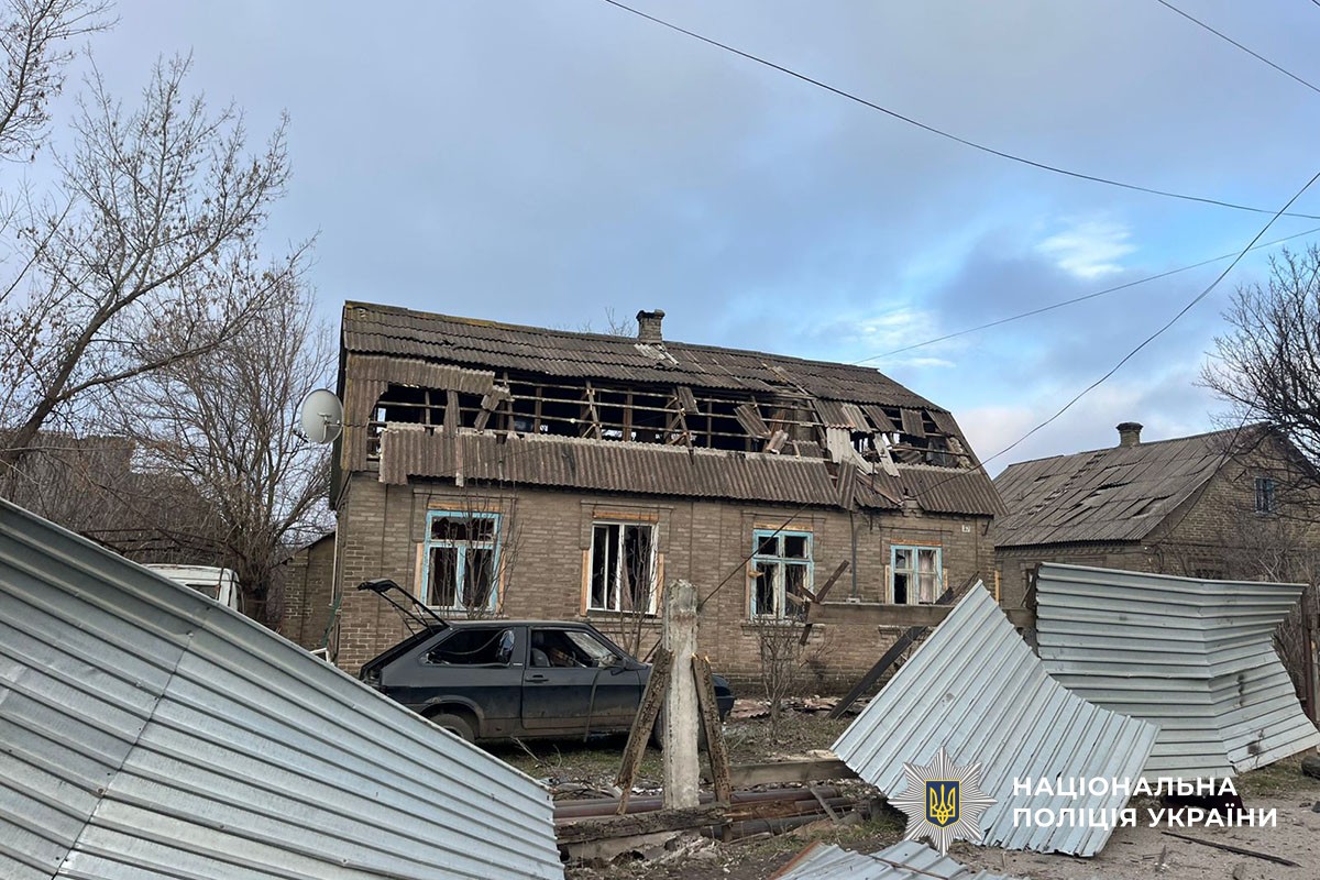 Пошкоджений будинок