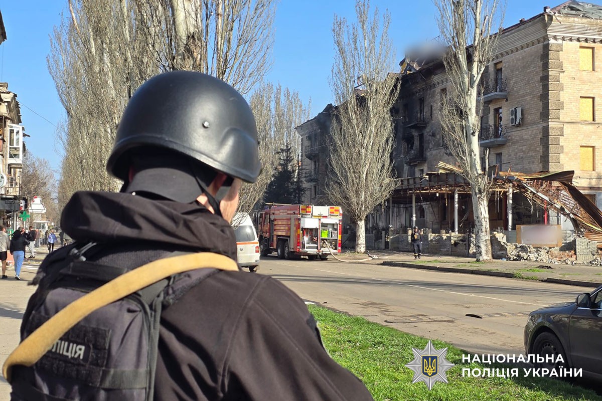 Поліція на місці обстрілів