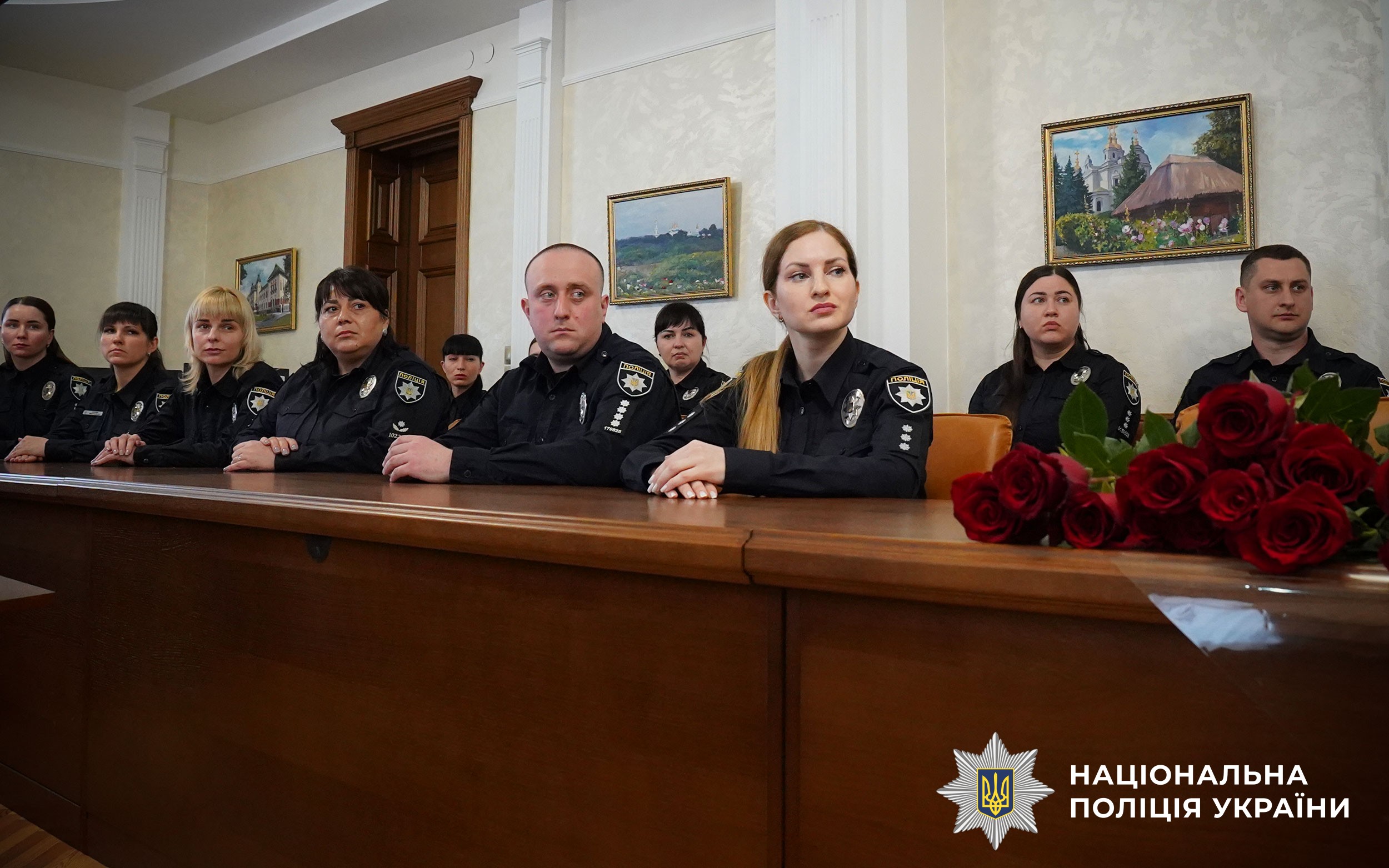 Два роки поруч із дітьми: Євген Рогачов відзначив офіцерів Служби освітньої безпеки Полтавщини