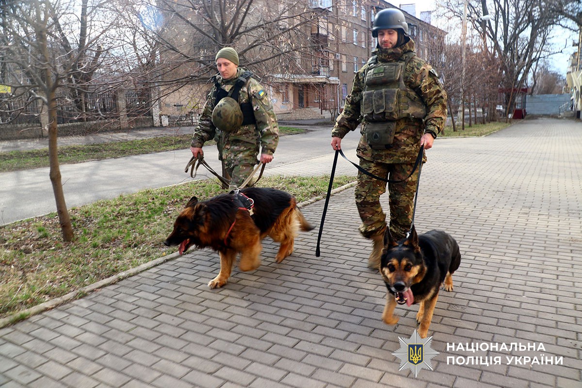 Кінологи з собаками