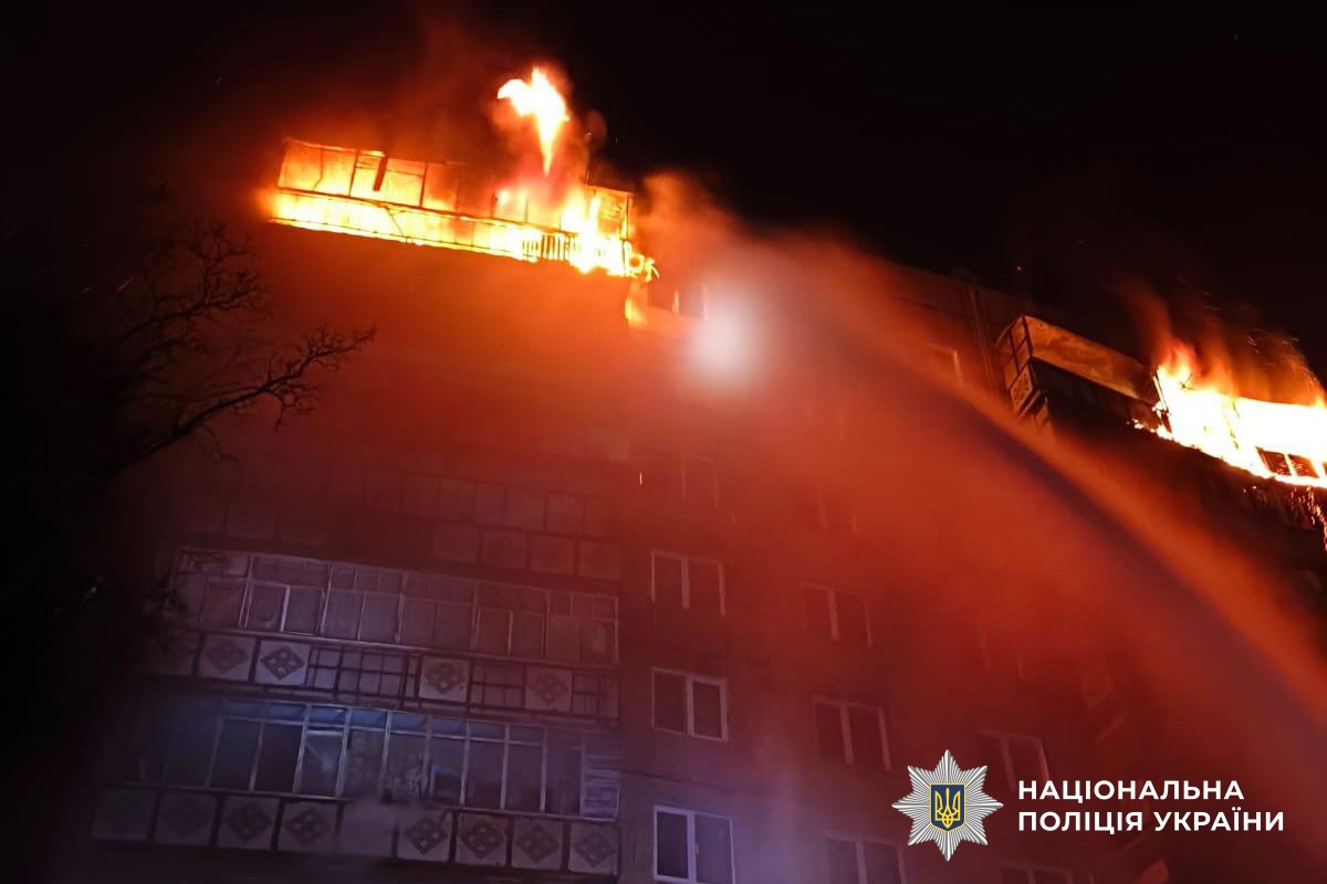 Горить будинок