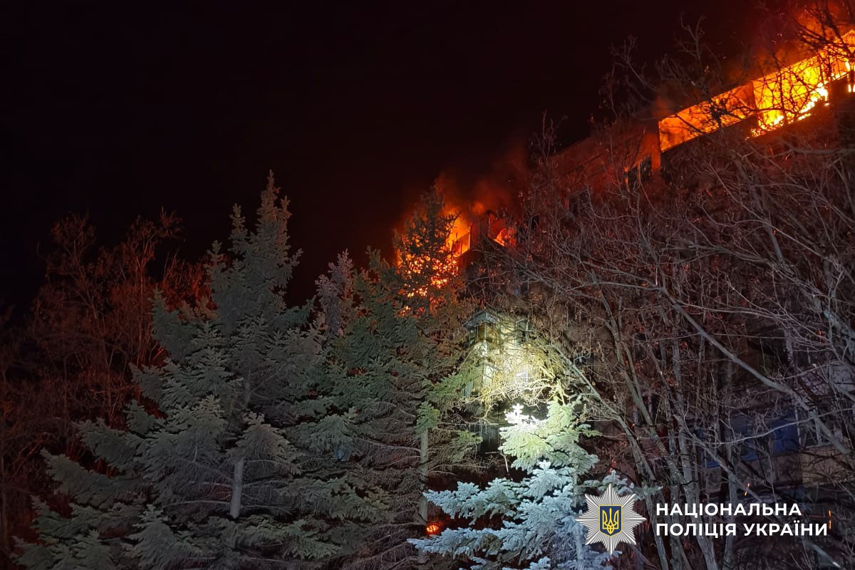 Горить будинок