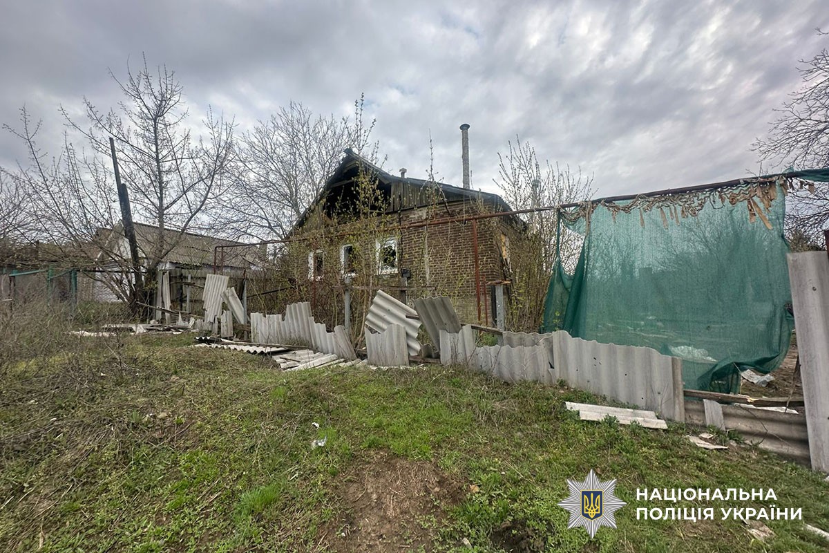 Пошкоджений будинок