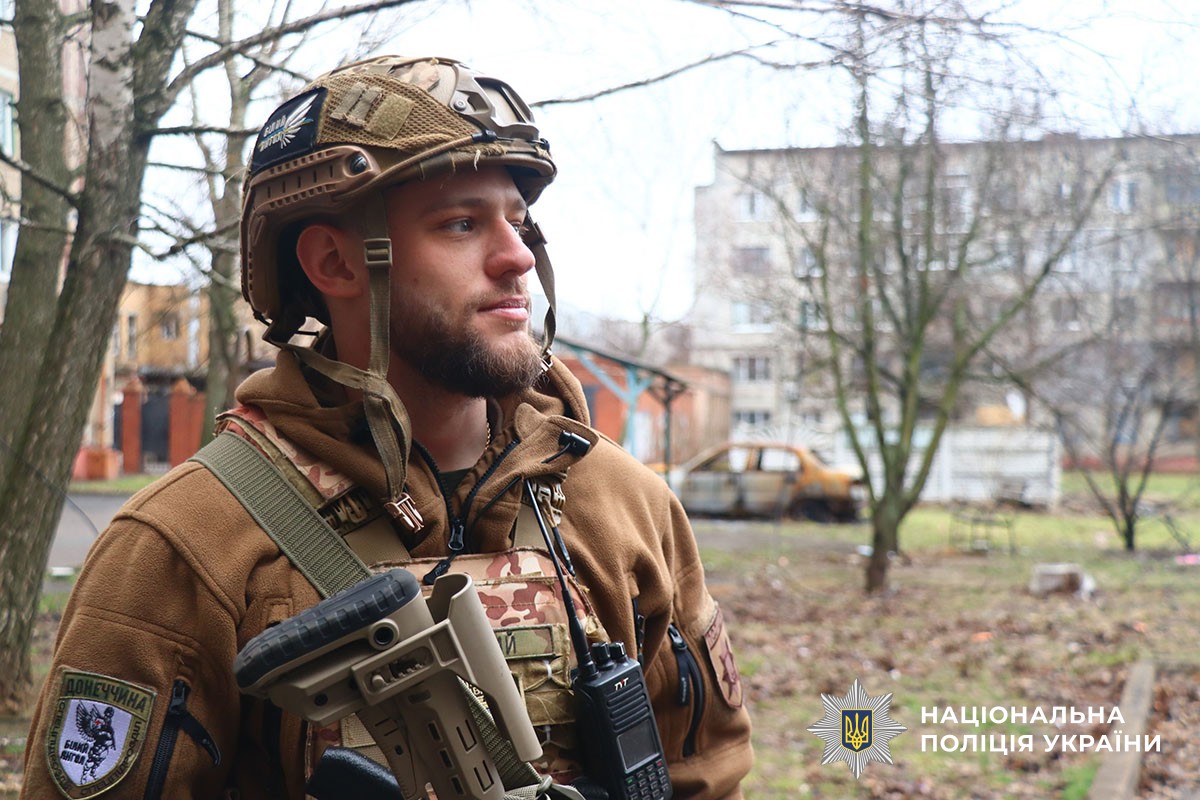 Поліцейський евакуаційного підрозділу