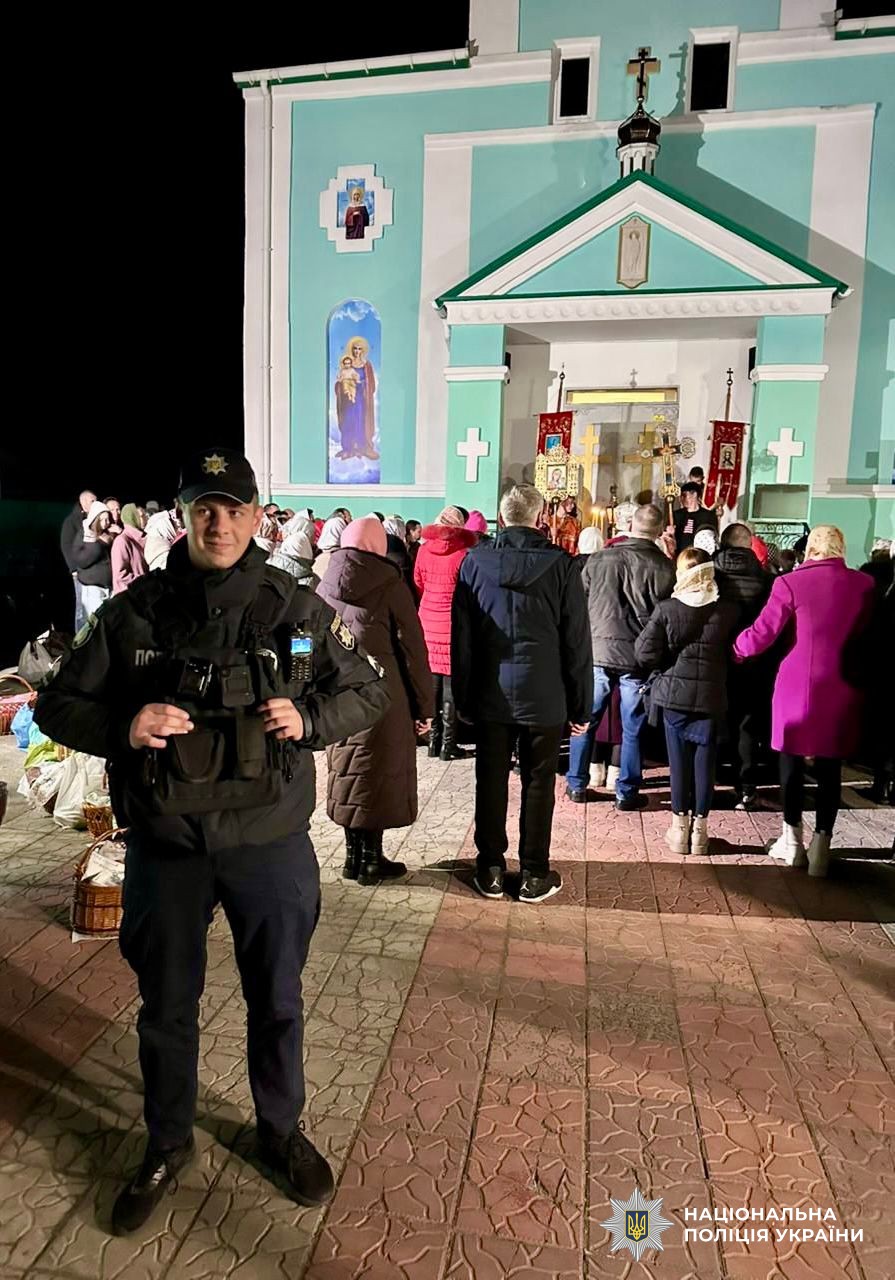 Охорона публічного порядку біля храму