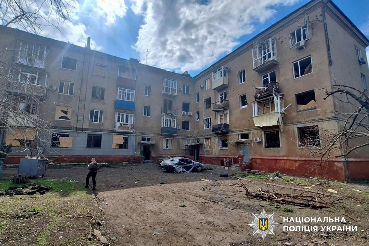 Пошкоджений будинок