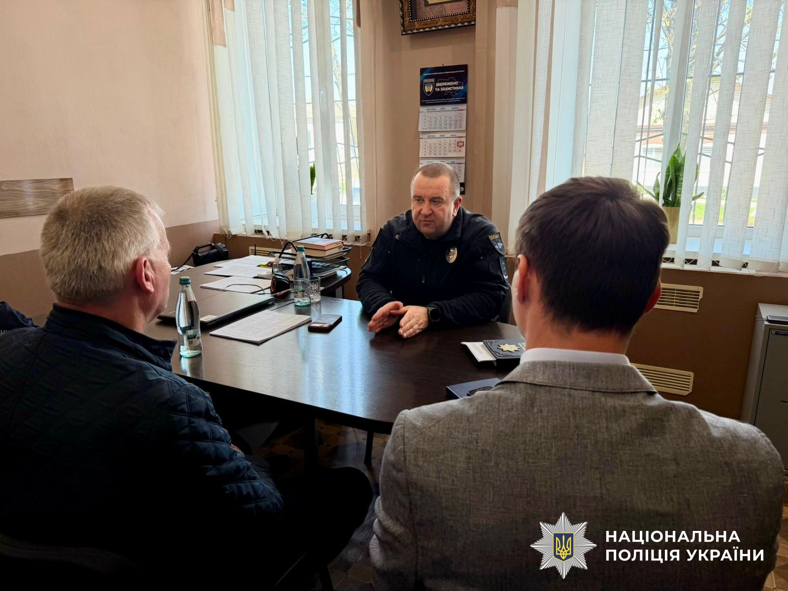 Дуброва А.М. під час робочої зустрічі