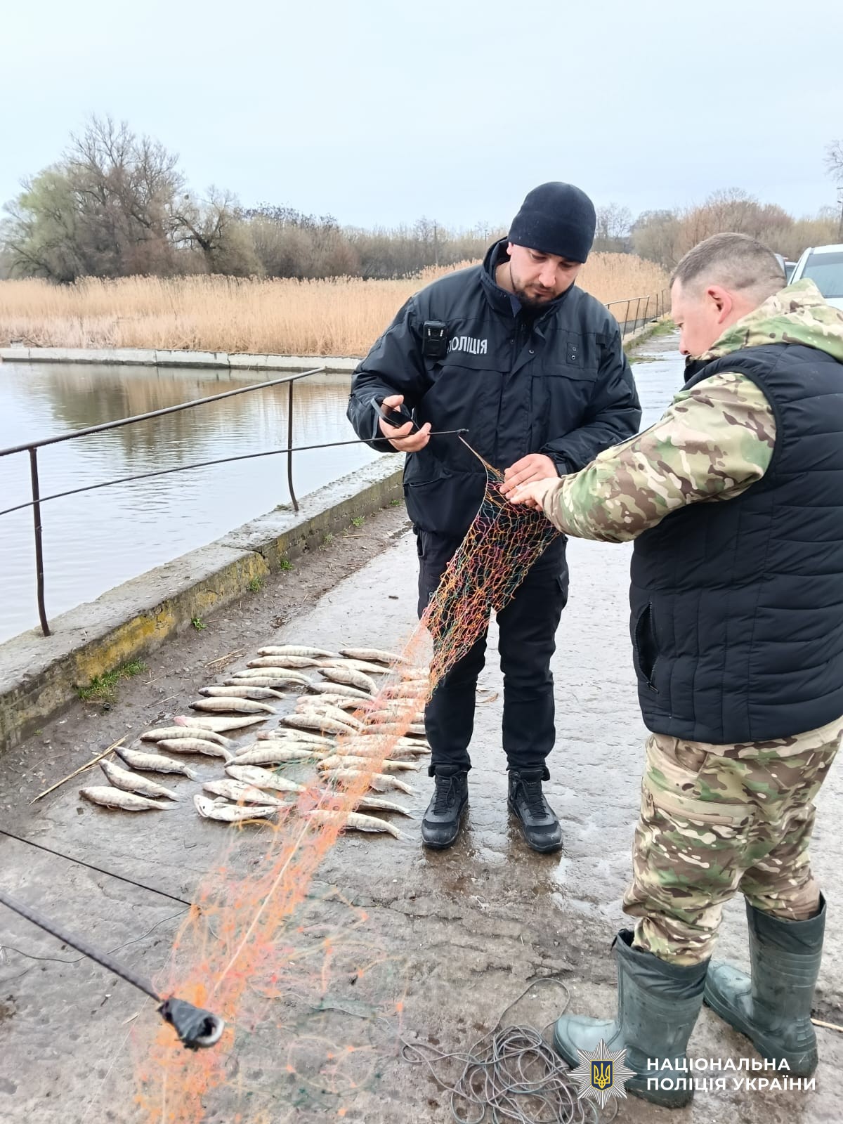 Документування факту незаконного вилову риби