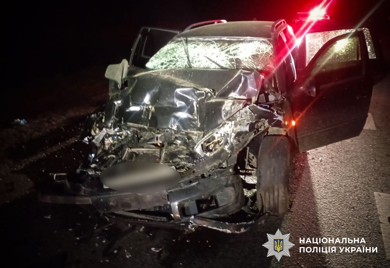 У ДТП на Полтавщині травмовано двоє дорослих та двоє дітей: поліція розпочала розслідування