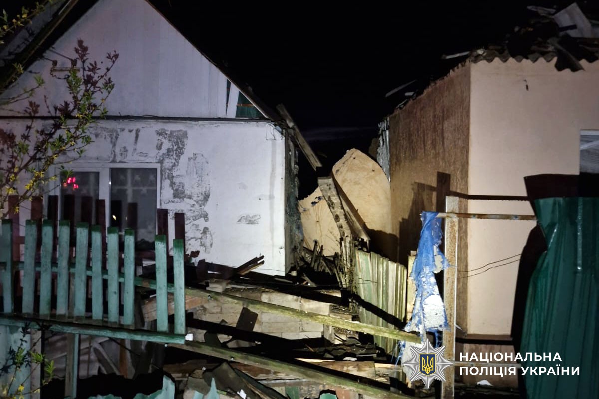 Зруйнований будинок