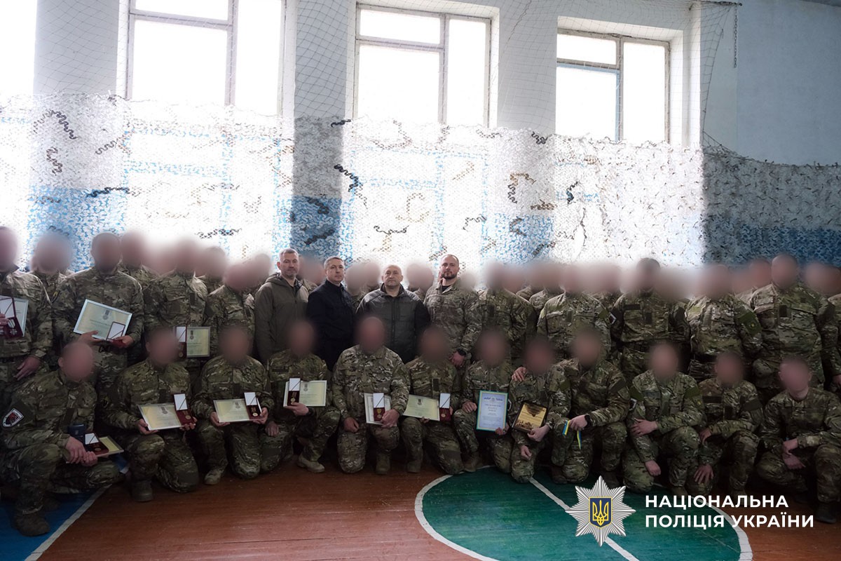 Нагородження поліцейських